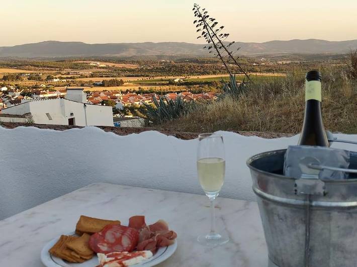 Apartamento para 4 personas, con Terraza y Vistas en Estremoz