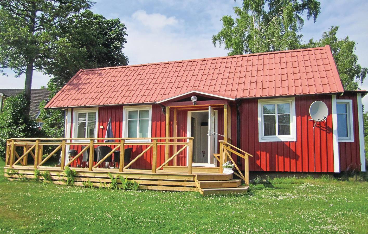 Ferienhaus für 4 Personen mit Terrasse in Knipehall, Schwedische Ostsee