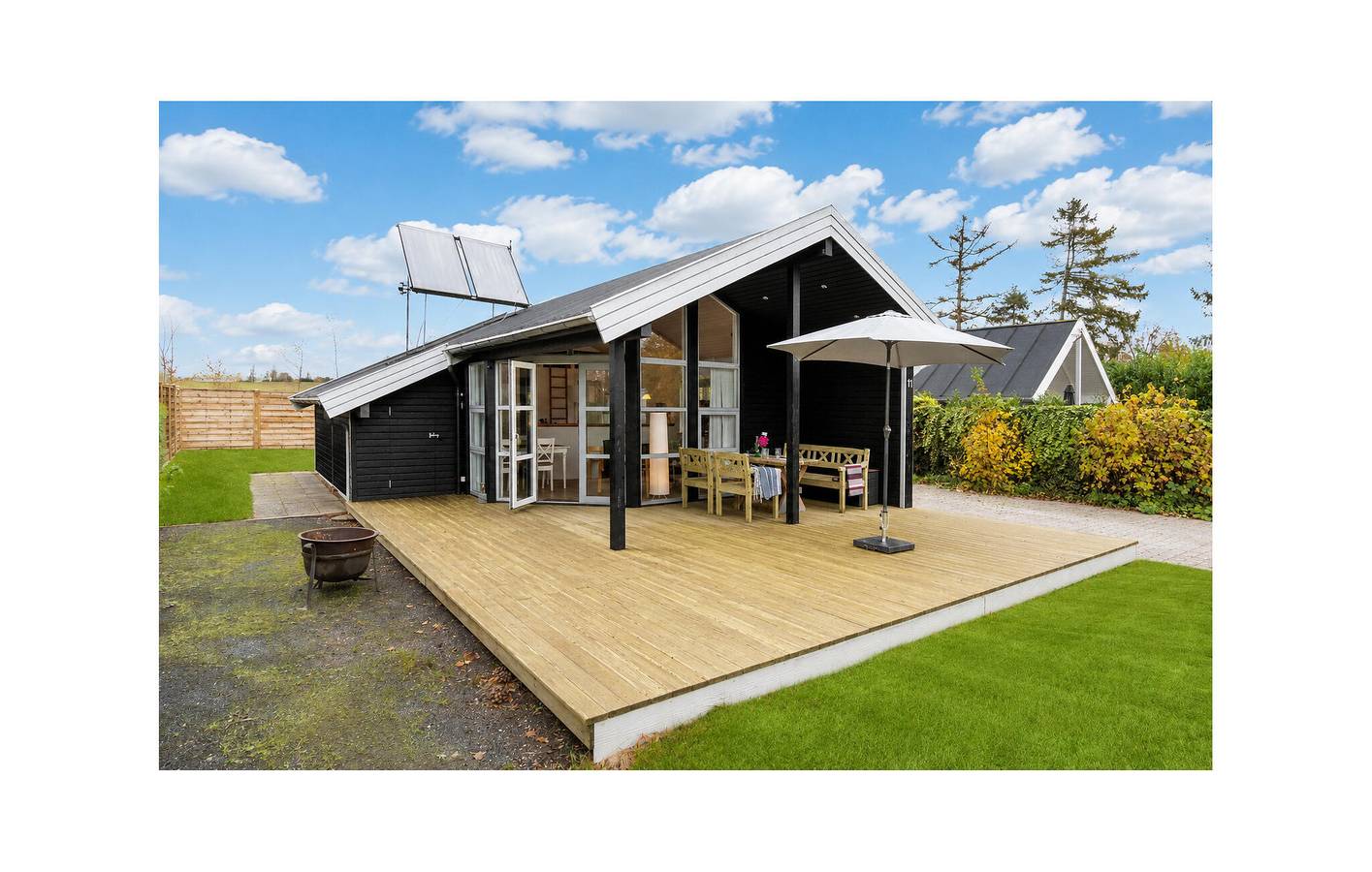 Feriehus for 3 personer med terrasse in Kerteminde, Kerteminderegionen