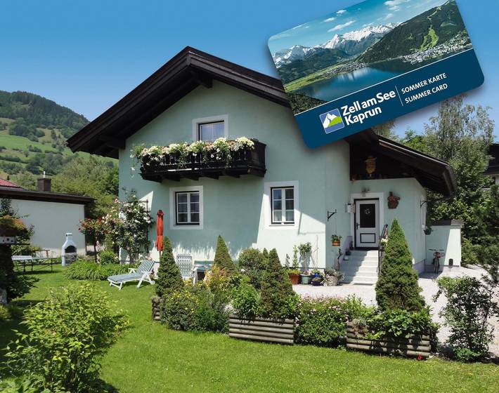 Værelse for 3 personer, med Balkon og Terrasse samt Have i Zell am See