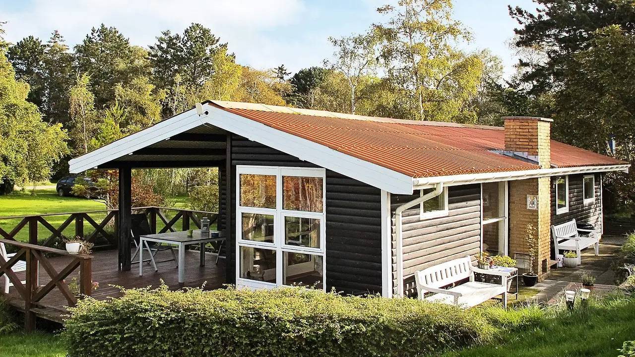 Vakantiehuis voor 6 personen met terras in Ulvshale, Vordingborg en omgeving