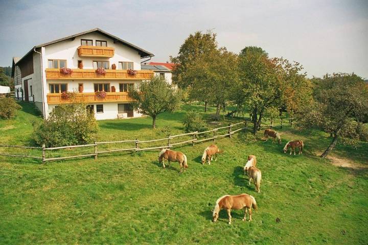 Ferienwohnung für 2 Personen, mit Balkon und Terrasse sowie Garten und Ausblick in Wien-Umgebung