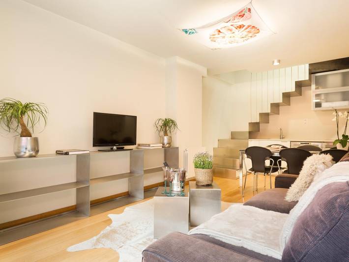 Ganze Ferienwohnung, My Space Barcelona Wohnung mit privater Terrasse und Schwimmbad nahe dem Strand in Barcelona Zentrum, Barcelona