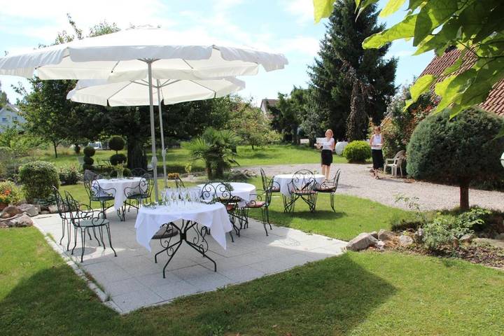 Hôtel pour 3 personnes, avec terrasse et jardin