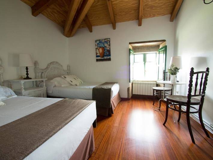 Maison de campagne pour 2 personnes, avec jardin et terrasse à Palas de Rei - 4