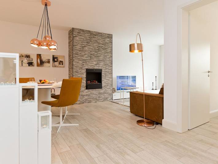 Ferienwohnung für 4 Personen, mit Balkon und Terrasse sowie Sauna