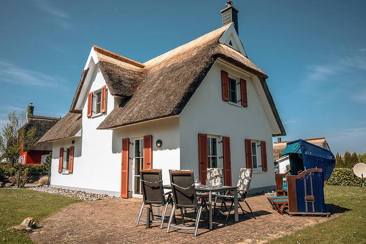 Ferienhaus für 5 Personen, mit Terrasse