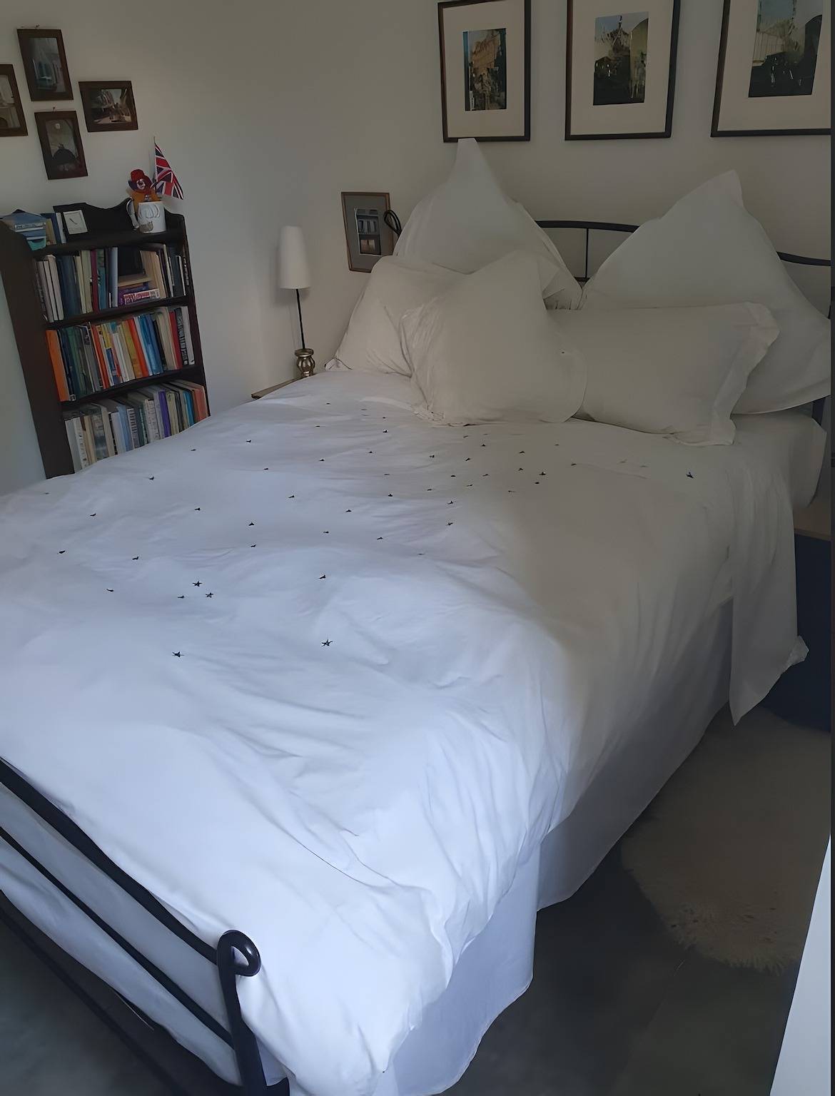 Chambre Lavande aux Quatre Vents met gedeeld terras en tuin in Francescas, Nérac en omgeving