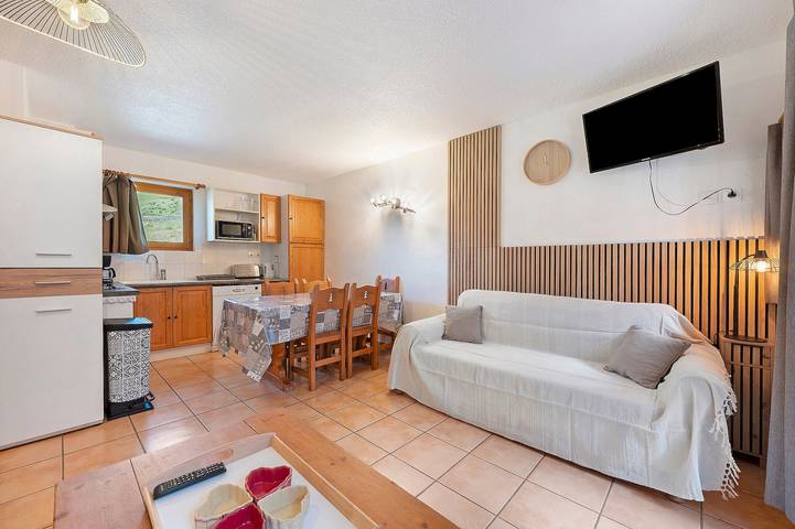 Gîte pour 8 personnes, avec balcon dans Plagne Soleil - 3