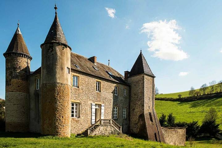 Gîte pour 6 personnes, avec vue et jardin, animaux acceptés dans Sainte-Colombe-sur-Gand