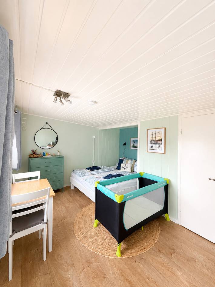 Bungalow für 2 Personen, mit Terrasse und Garten in Travemünde