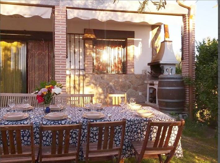 Casa rural para 10 personas, con jardín y vistas, Familias con niños en Provincia de Toledo