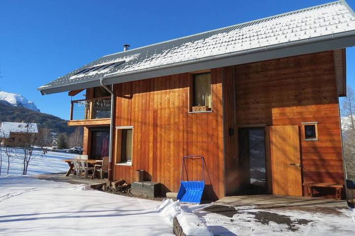 Chalet pour 12 personnes, avec Balcon et Jardin