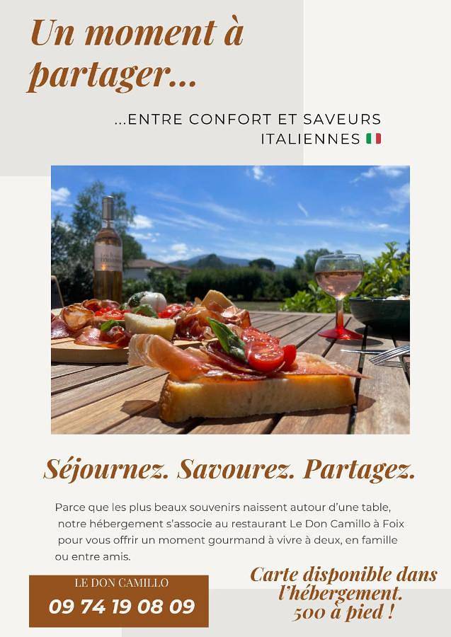 Gîte pour 2 personnes, avec vue et jardin, animaux acceptés à Foix - 2