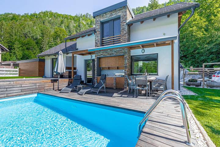 Ferienhaus für 8 Personen, mit Terrasse und Sauna sowie Pool in Slowenien - 2