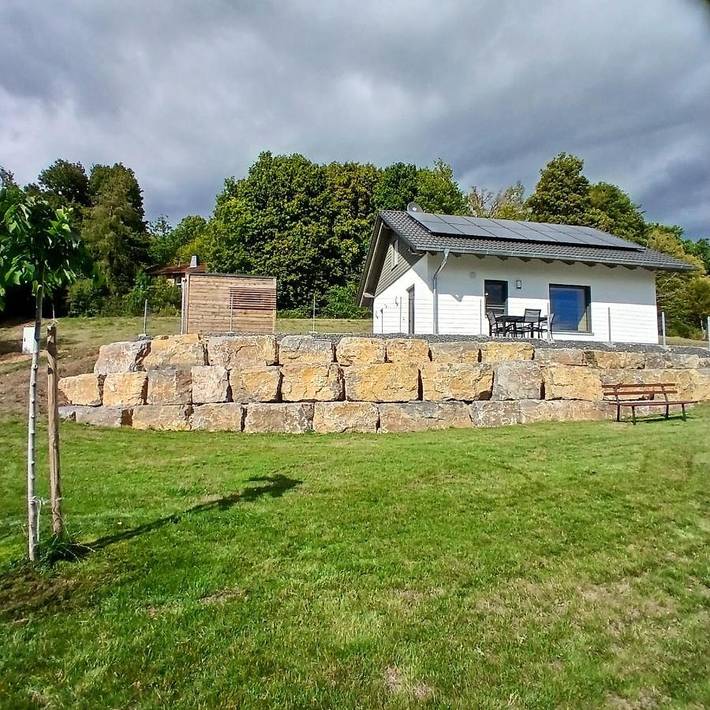 Ferienhaus für 5 Personen, mit Terrasse und Garten sowie Ausblick in Kaltennordheim