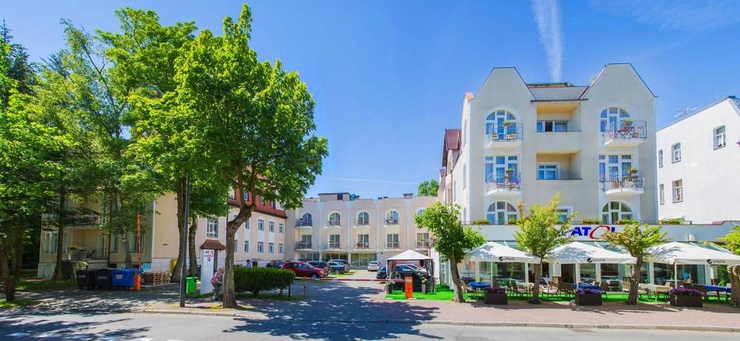 Ferienanlage für 3 Personen, mit Pool und Sauna sowie Whirlpool und Terrasse in Swinemünde - 2