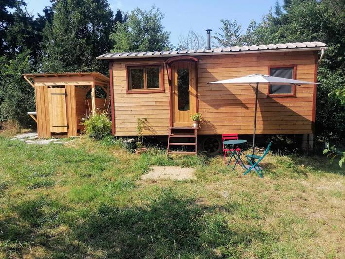 Gîte pour 2 personnes, avec sauna et jardin ainsi que piscine et vue à Beaumont-de-Lomagne