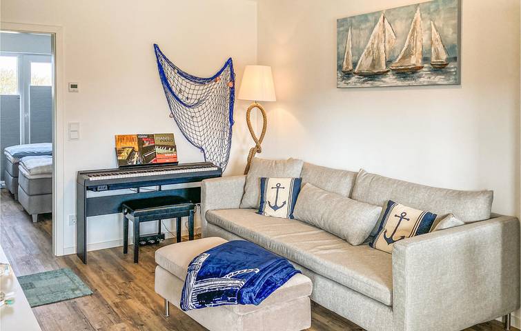 Ganze Ferienwohnung, Appartement am Strand mit Parkplatz, TV und Internet in Büsum, Kreis Dithmarschen