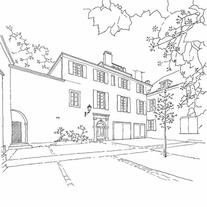 Location de vacances pour 7 personnes, avec jardin ainsi que vue et piscine, adapté aux familles dans Rue Typique De Sarlat Sarlat La Caneda - 2