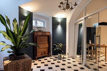 Ferienwohnung für 5 Personen, mit Balkon und Garten in Kreuzberg Berlin