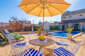 Villa in Búger, Mallorca Inselmitte für 4 