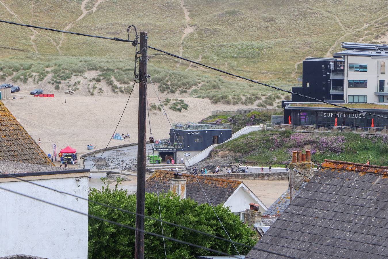 Small Hillman in Perranporth, Cornwall