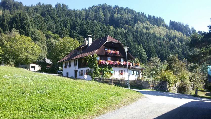 Chalet für 4 Personen, mit Balkon und Terrasse sowie Garten und Pool am Millstätter See