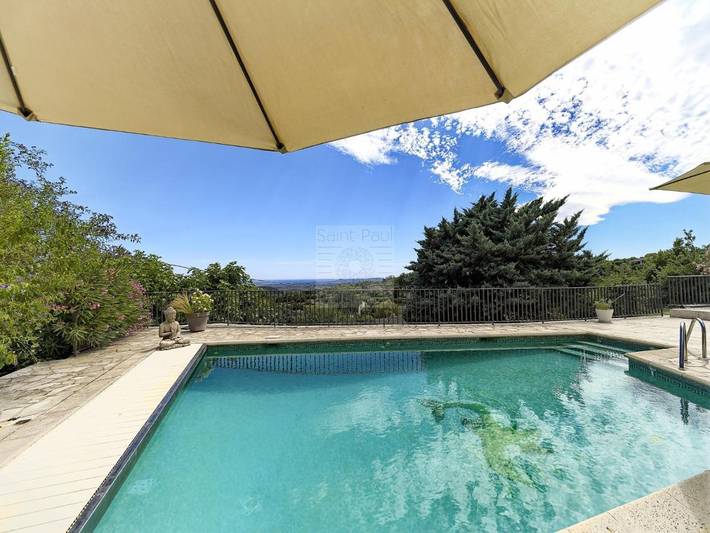 Location de vacances pour 4 personnes, avec jardin ainsi que vue et piscine à Tourrettes-sur-Loup - 3