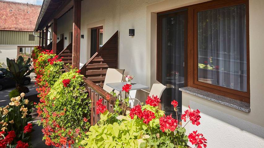 Ferienwohnung für 4 Personen, mit Sauna und Garten in Sächsisches Elbland