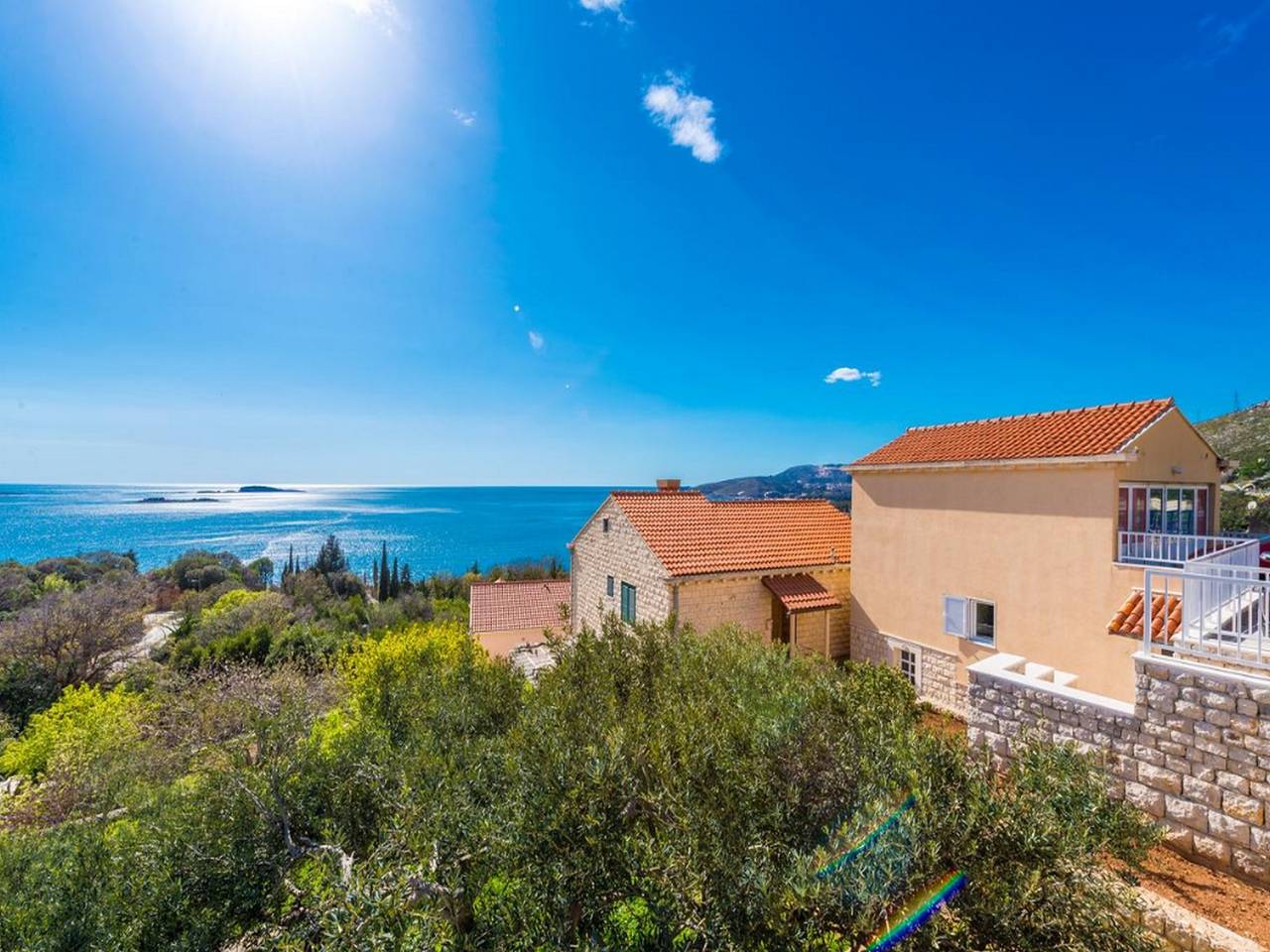 Ganze Wohnung, Ferienwohnung für 3 Personen mit Meerblick in Plat, Dubrovnik-Neretva