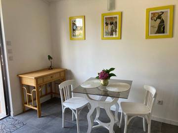 Gîte pour 2 personnes, avec terrasse et jardin, animaux acceptés à Marans