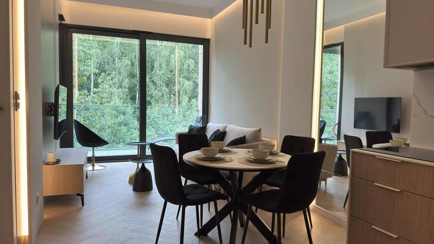 Ferienwohnung für 4 Personen, mit Pool und Balkon sowie Sauna in Allenstein