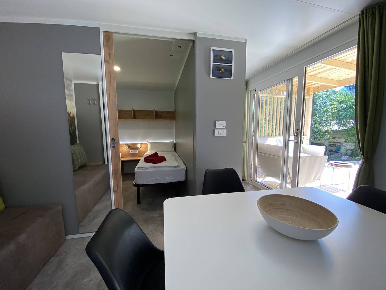 Bungalow für 4 Personen mit Garten in Idro, Gardasee-Berge