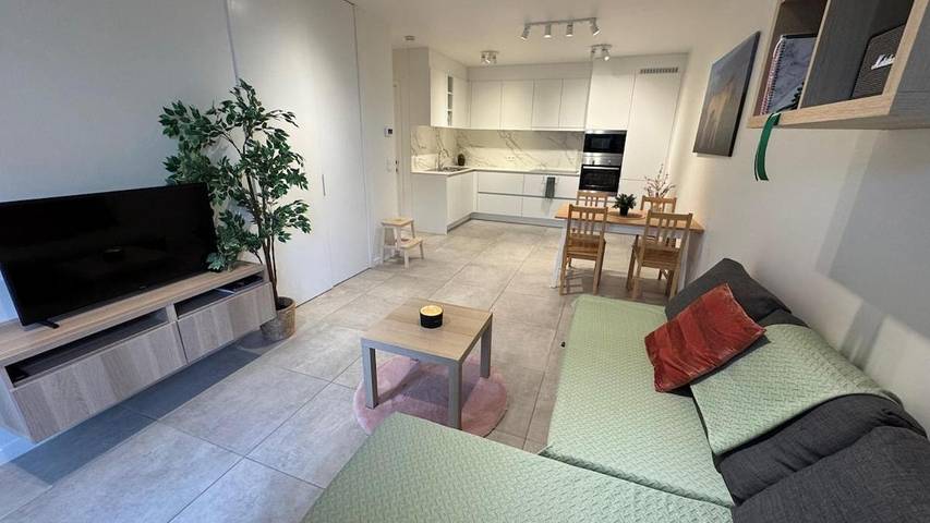 Appartement de vacances pour 4 personnes, avec Balcon ainsi que Terrasse et Vue
