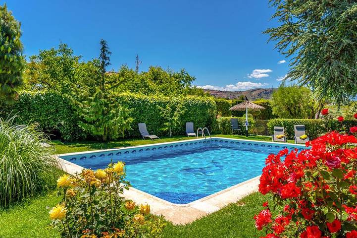 Gîte pour 6 personnes, avec Terrasse et Jardin à Abarán