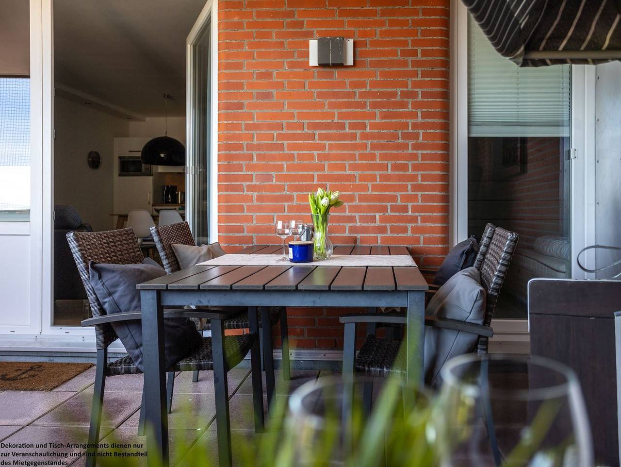 Ganze Wohnung, „Nordsee genießen: Stilvolles 66 qm Apartment im Herzen von Horumersiel“ in Horumersiel, Wangerland