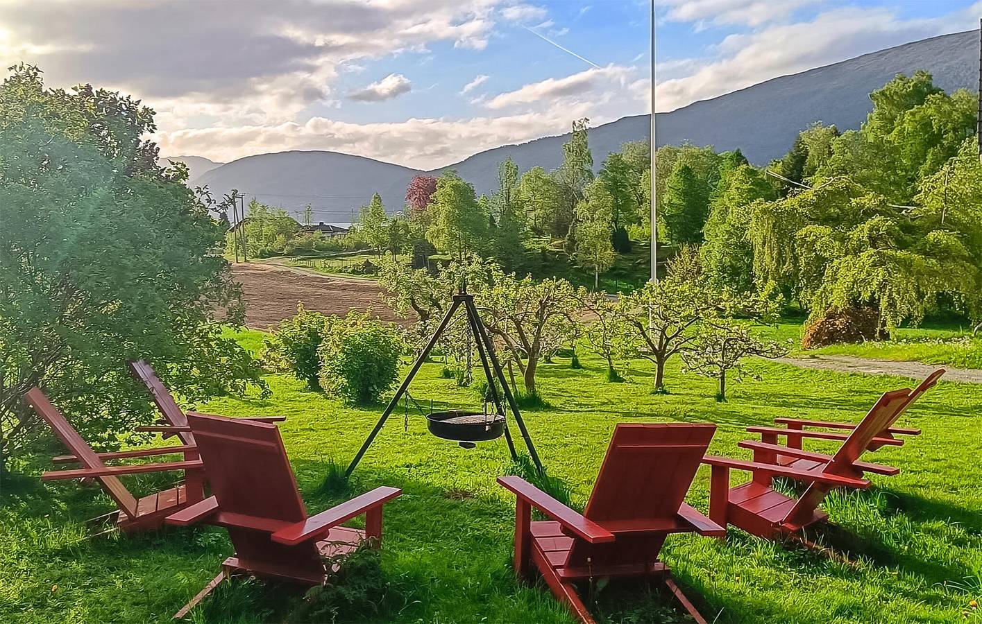 Ferienhaus für 8 Personen mit Ausblick in Eid