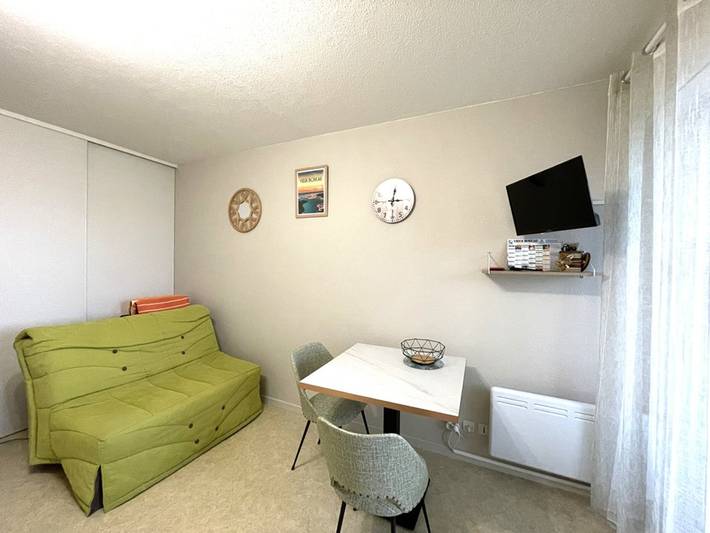 Apartamento para 2 personas, con piscina además de terraza y vistas al lago en Vieux-Boucau-les-Bains