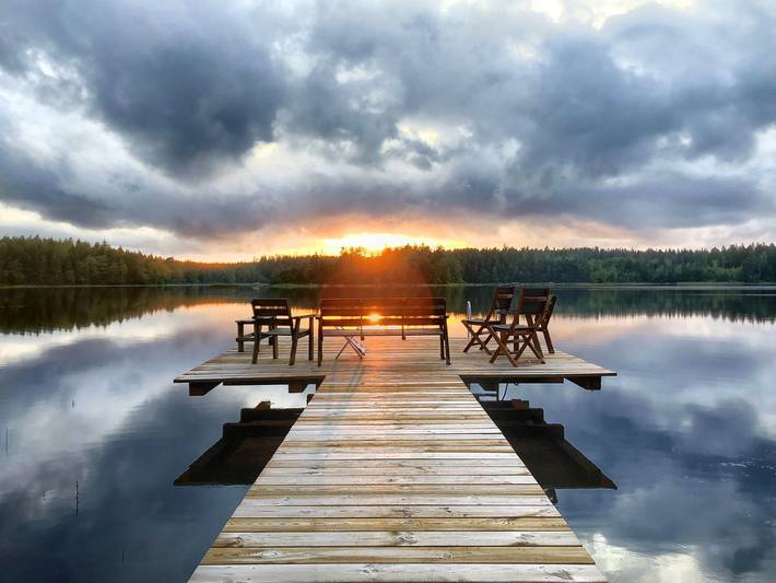 Villa Yasjö – Lake House with Sauna & Boat in Blekinge in Svenska Östersjön