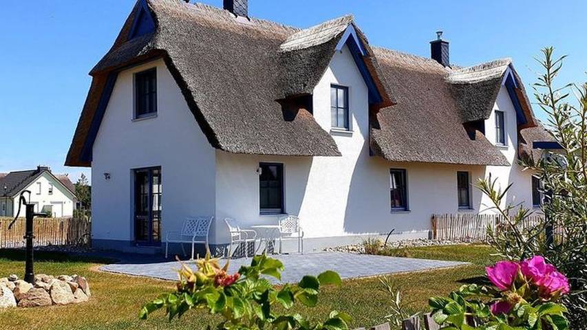 Ferienhaus für 5 Personen, mit Sauna und Terrasse sowie Garten in Zierow