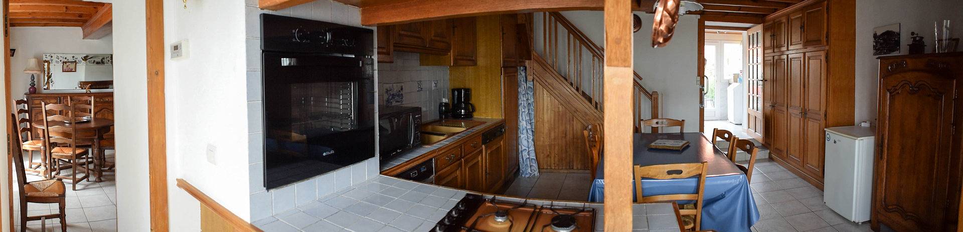 Gîte pour 7 personnes, avec terrasse et jardin, animaux acceptés à Cosqueville - 3