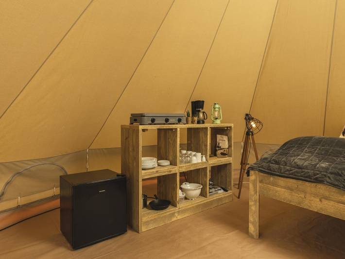 Camping für 4 Personen, mit Terrasse und Pool in Overijssel - 3
