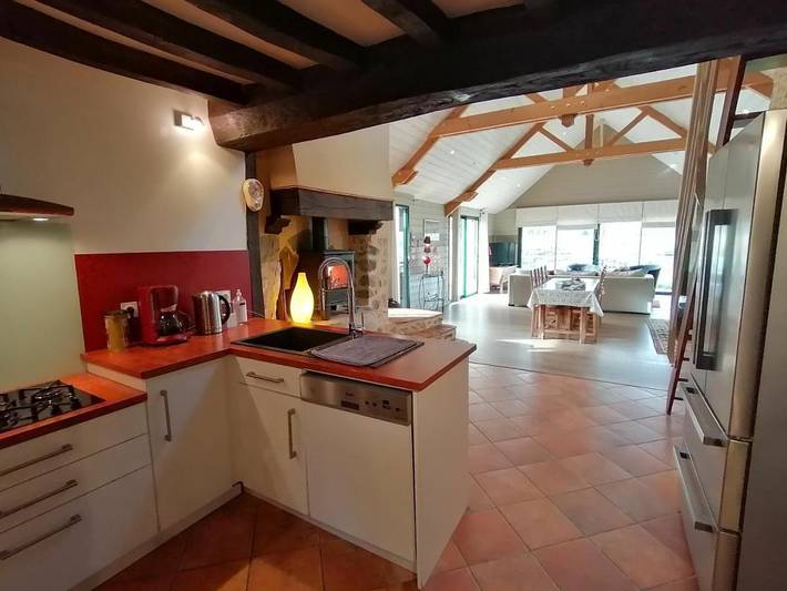 Location de vacances pour 4 personnes, avec jacuzzi ainsi que piscine et terrasse à Niafles - 3