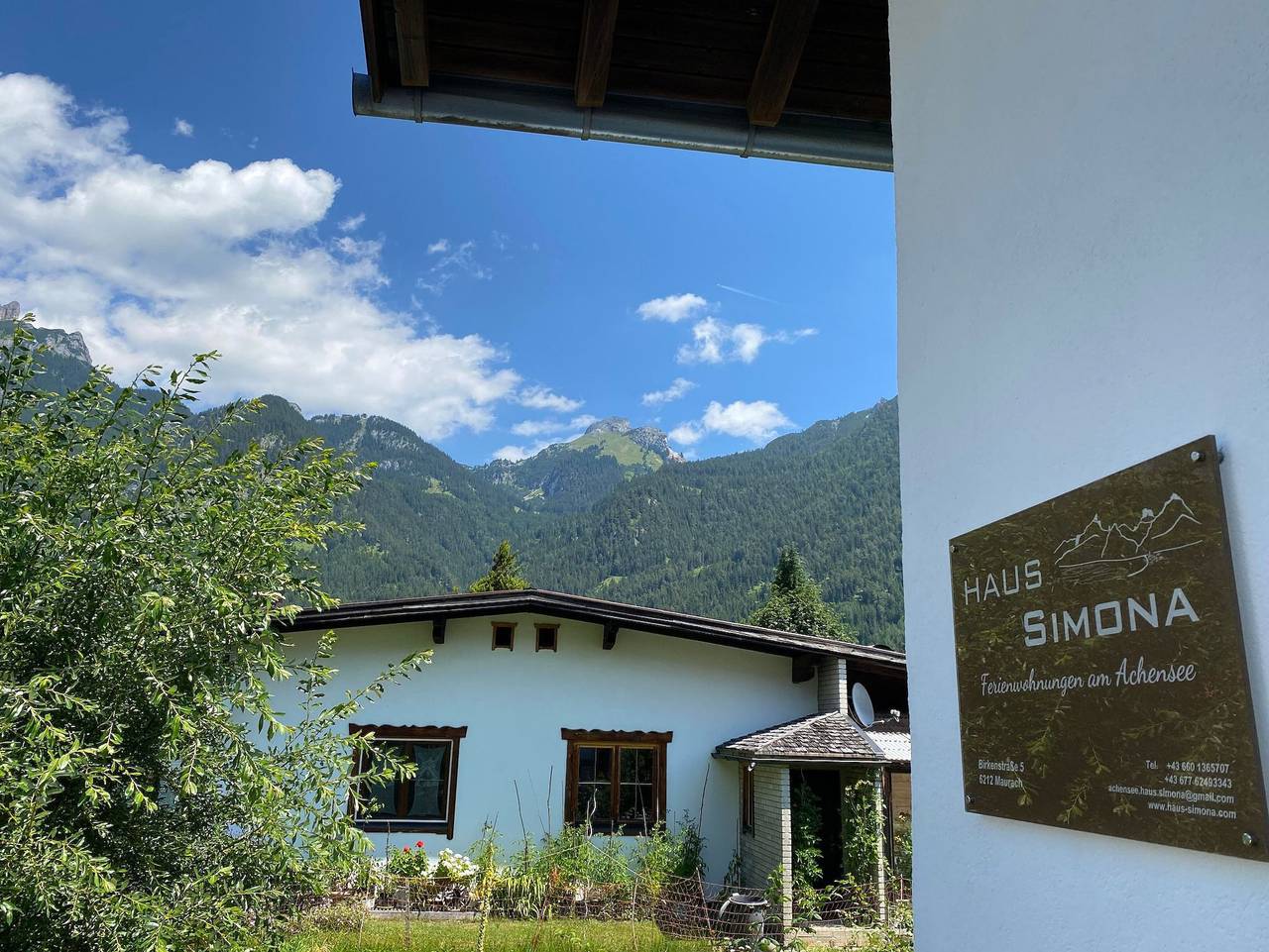 Ganze Ferienwohnung, Haus Simona - Appartement 2 in Maurach, Eben am Achensee