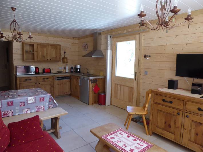 Chalet pour 4 personnes, avec Terrasse ainsi que Jardin et Vue à Pralognan-la-Vanoise