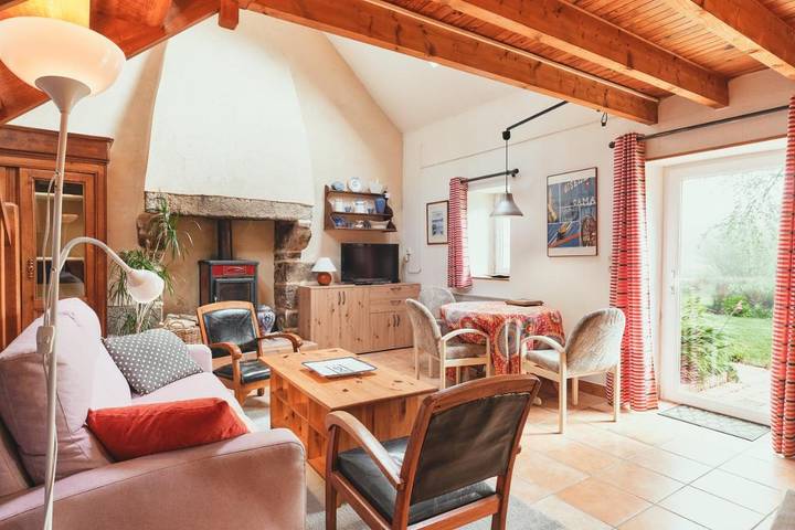 Location de vacances pour 4 personnes, avec jardin et vue, animaux acceptés à Plougoulm - 3