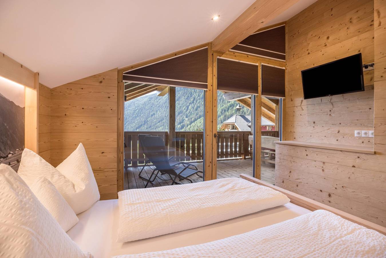 Ganze Wohnung, Apartment "Lechnerhof Schöne Aussicht" nahe des Skigebietes mit Bergblick, Wlan und Balkon in Valles, Mühlbach