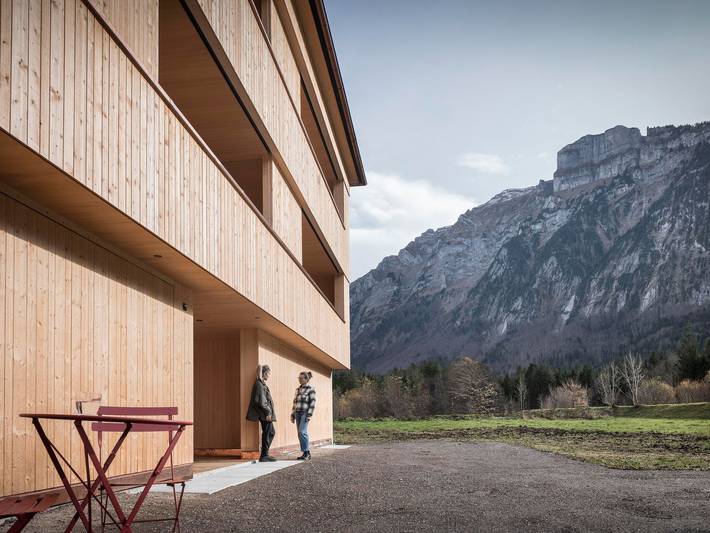 Ferienwohnung für 2 Personen, mit Balkon und Sauna in Mellau - 2