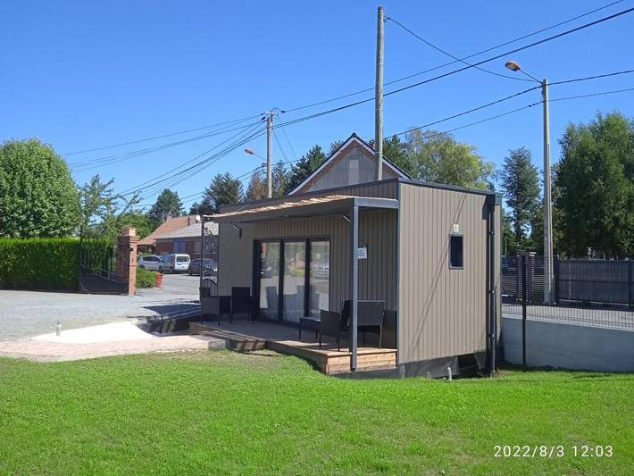 Gîte pour 2 personnes, avec Terrasse ainsi que Jardin et Vue dans Haspres